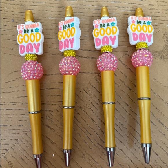 Positive Beaded Pens - Picture 1 of 3